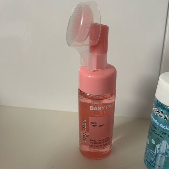 MoCGallure Baby Pink & Blue Cleansing Mousse Set NEW - Picture 2 of 10